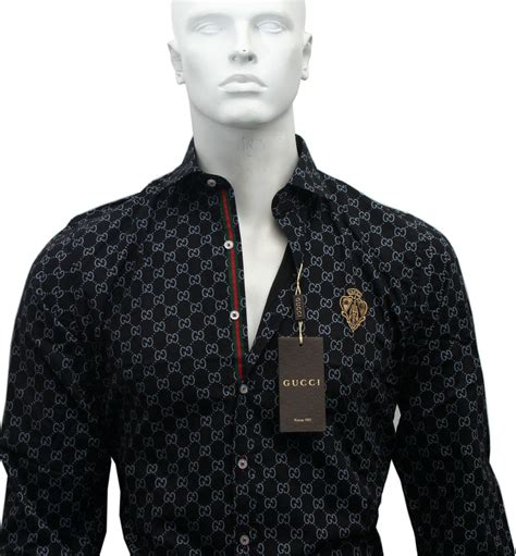 gucci formal shirts